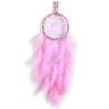 Bordeaux red children's dream catcher Little Star with LED