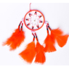 Orange Car Dream Catcher Naranja with Star Pattern