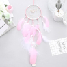 Pink Children's Dream Catcher Little Star with LED