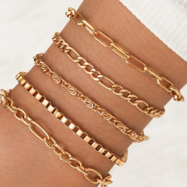 5er Set Baila mit Boho Armbändern