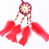 Red Car Dream Catcher Vino Rosso with Star Pattern