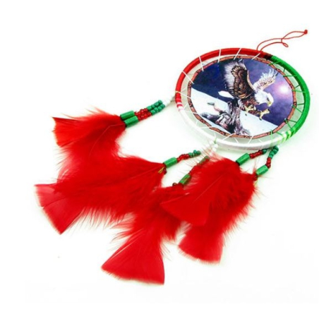 Dreamcatcher with Eagle Image - 1