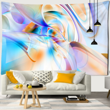 Artistic colorful wall cloth