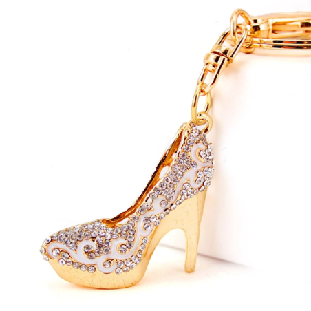 Playful high heel as a keychain