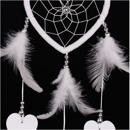 White Heart Dreamcatcher Bellezza - 3