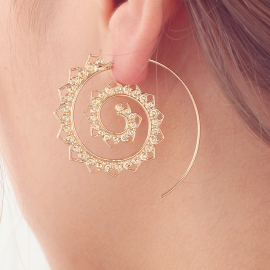 Boucles d'oreilles mandala...