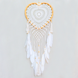 XXL Macrame Heart Dream...