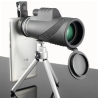 Universal Mobile Phone Monocular Telescope Lens 10x Zoom and Tripod